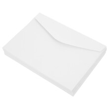 50 lege papieren enveloppen voor dikke kaarten en briefverzending