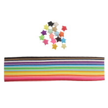 540 stuks origamipapier strips voor DIY gekleurde papieren