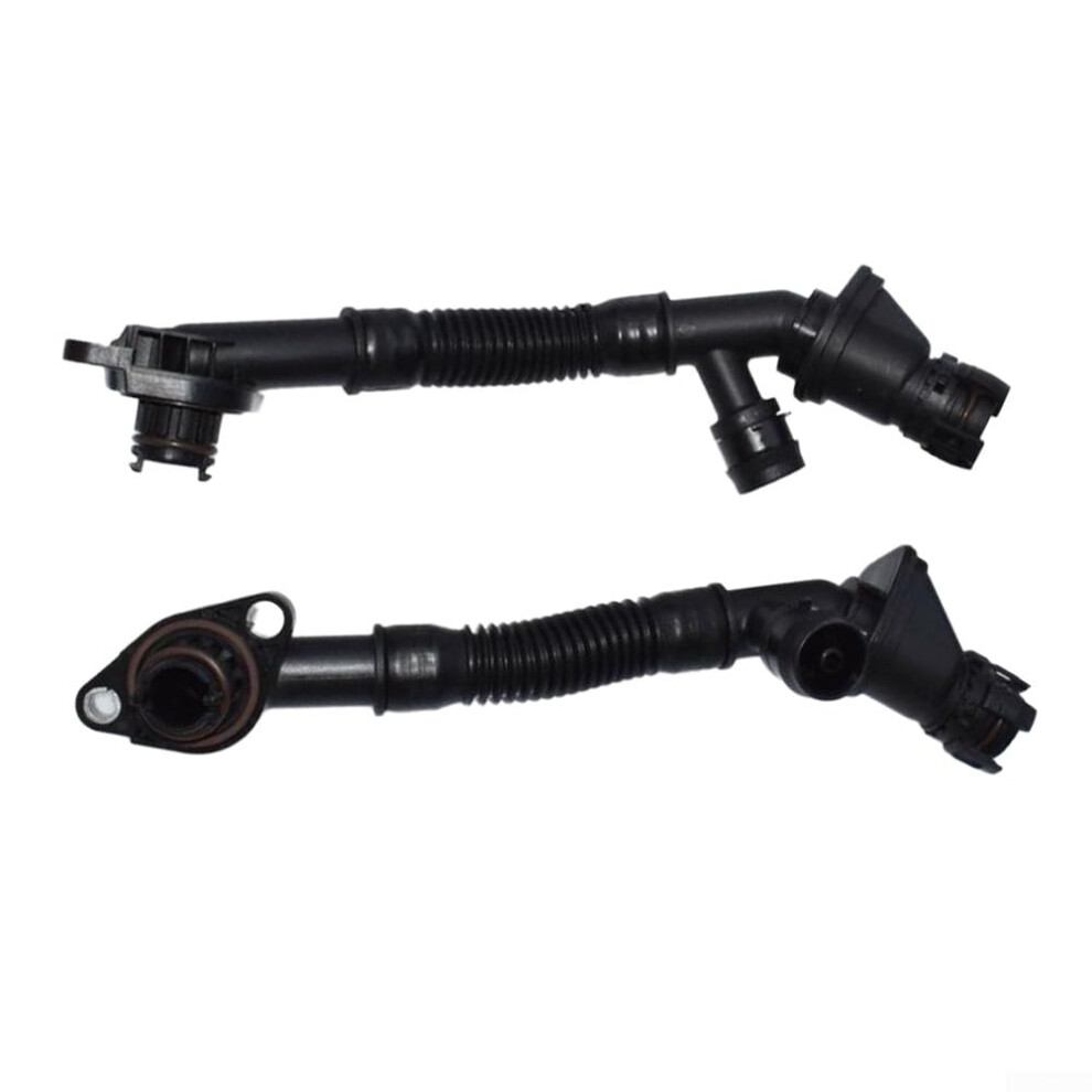 Engine Crankcase Breather Vent Hose Set 11157646087 11157646086, Compatible With Bmw X6, 7 Series, 6 Series, 5 Series 9354506952952