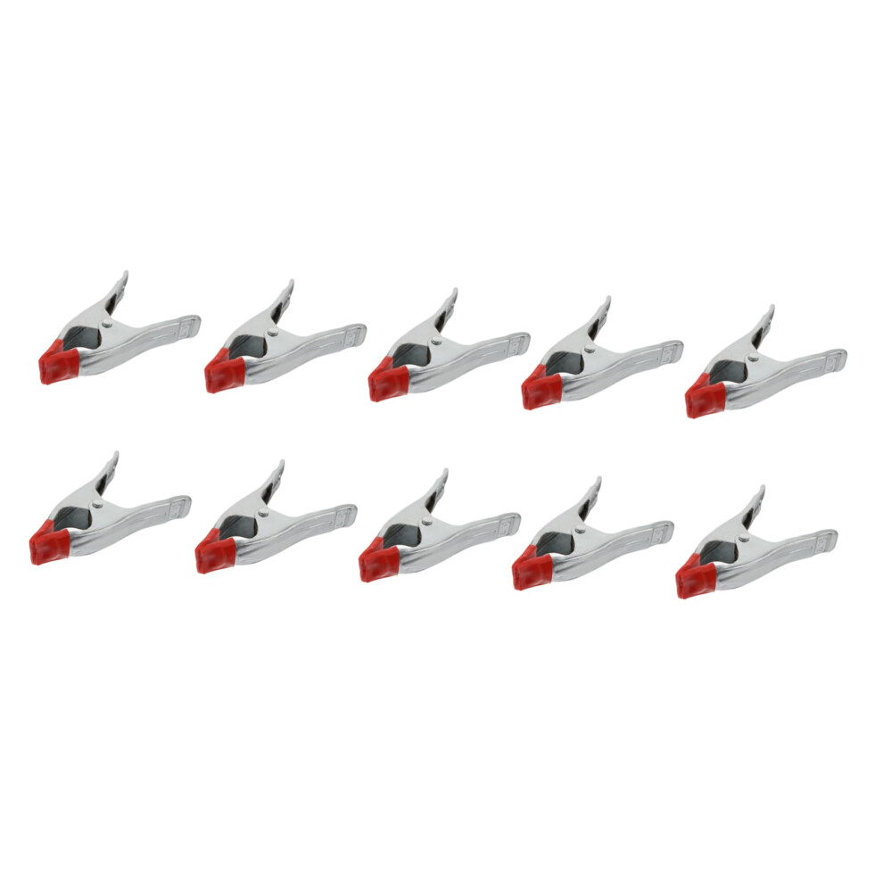 L-Shaped Woodworking Clamp Set, 10 Pcs, 6-Inch Clamps, Spring Clips For Studios, Carpenters, Diy Projects 9354506953119