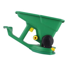 Hand Held Spreader 1.5L Capacity Fertilizer Dispenser, 5 Gear Portable Multipurpose Reusable Tool for Small Farm