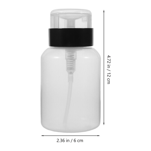 push-down flüssigkeitspumpspender 200 ml für nagellackentferner 2