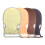 2 in 1 bath sponge and mitt gloves, 3 pcs, double sided exfoliating 1
