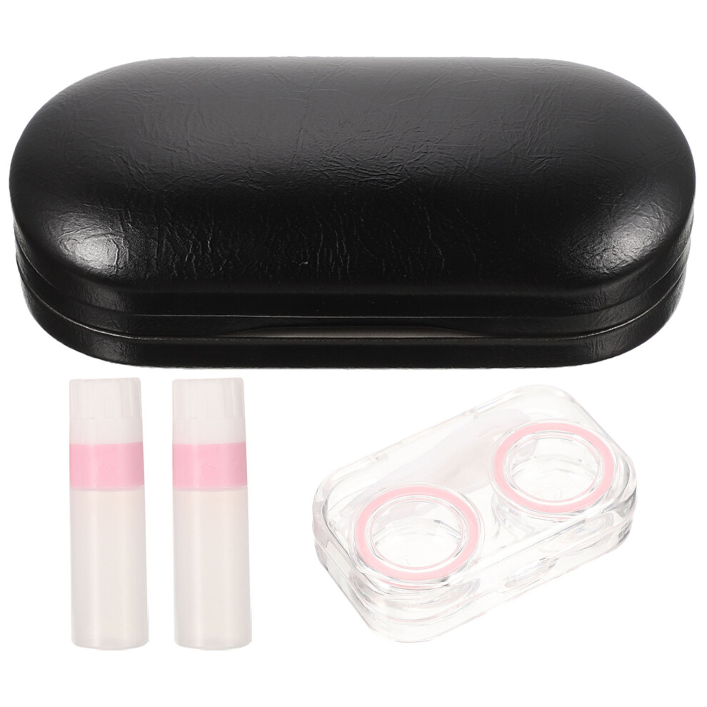 Artibetter Lens Case Glasses Case Kit Double-Sided Portable