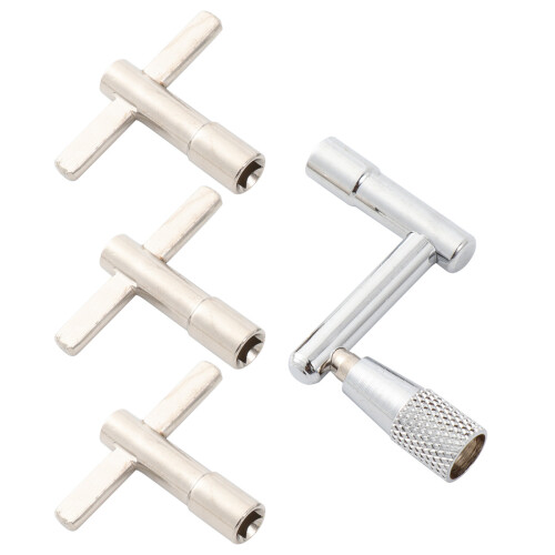 4pcs drum key wrench fast loading plate hand drummer essential