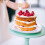 2pcs hollow wire spiral tree miniature cake ornaments 7