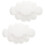 2 sets 3d felt clouds pendants ceiling hanging party decor 7