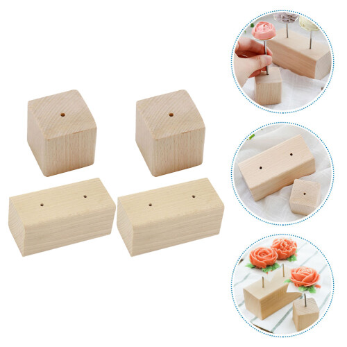 4pcs baking flower display base stand for cake cupcake 2