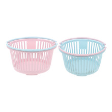 2pcs portable plastic storage baskets for fruit picking