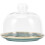 ceramic lidded cake plate serving platter with dome 6