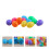 48Pcs Plastic Easter Eggs Assorted Colors DIY Craft Hanging Decoration 4