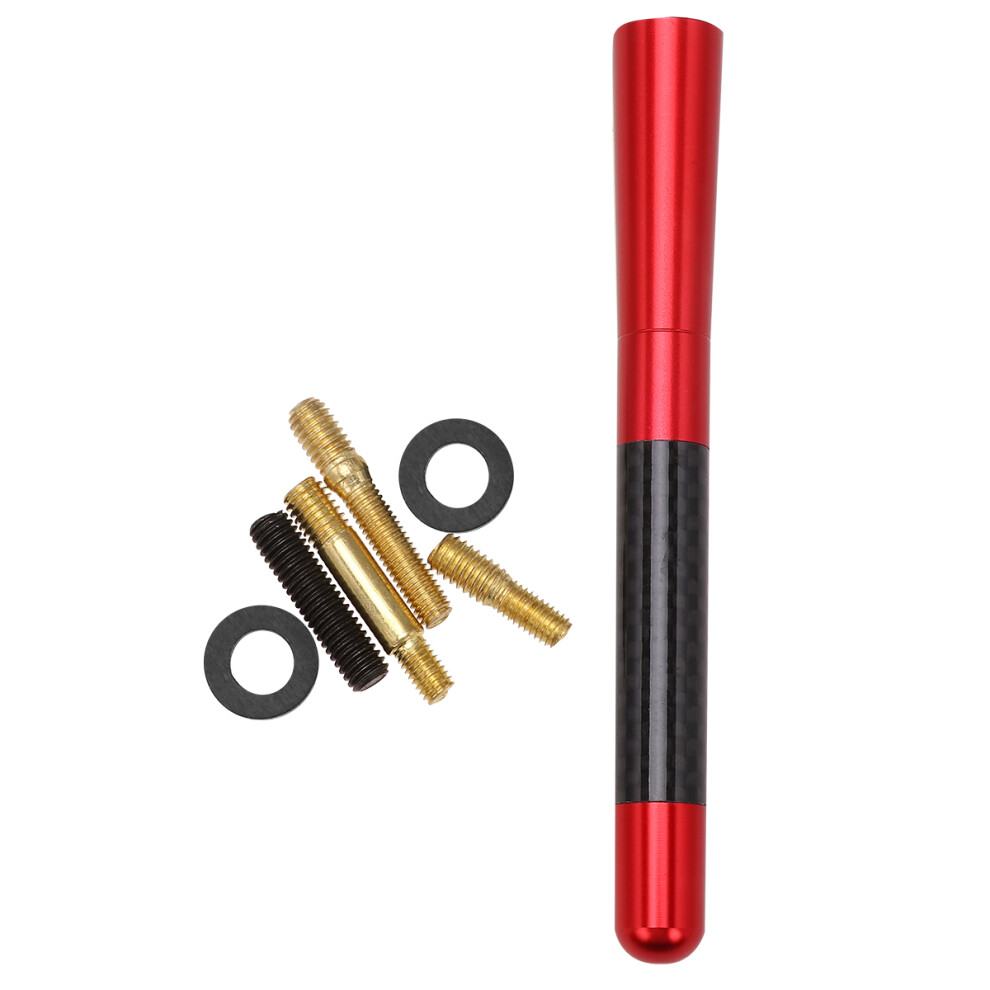 12Cm Aluminum Alloy Car Roof Antenna - Universal Off-Road (Red) Red 3301584191892