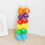48Pcs Plastic Easter Eggs Assorted Colors DIY Craft Hanging Decoration 10