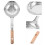 stainless steel strainer skimmer with handle kitchen tool 10