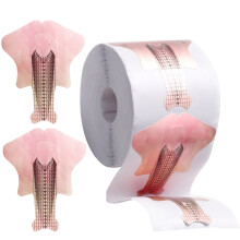 1 roll nail extension forms guide sticker for manicure supply