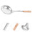 stainless steel strainer skimmer with handle kitchen tool 8