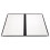 transparent pvc menu cover for durable looseleaf binder folder 6