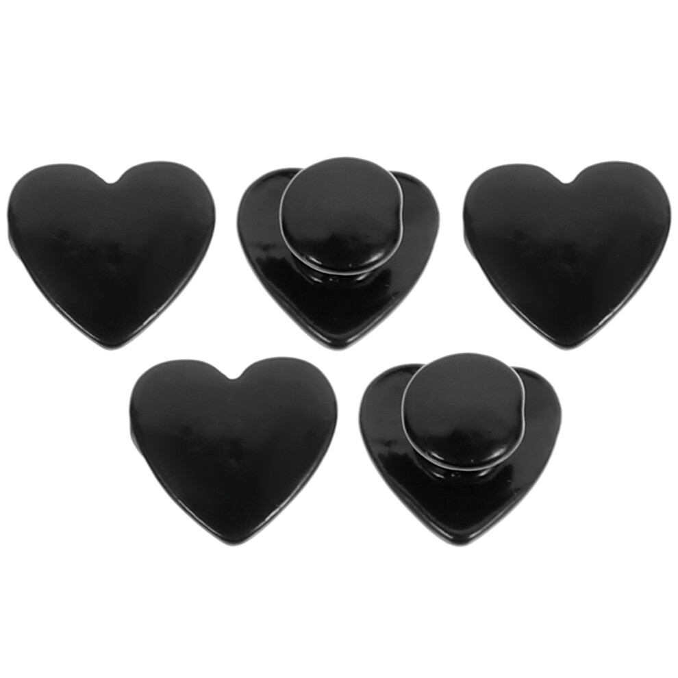 5Pcs Alloy Watchband Decorative Studs Charm For Stylish Watch Black 3301584146816