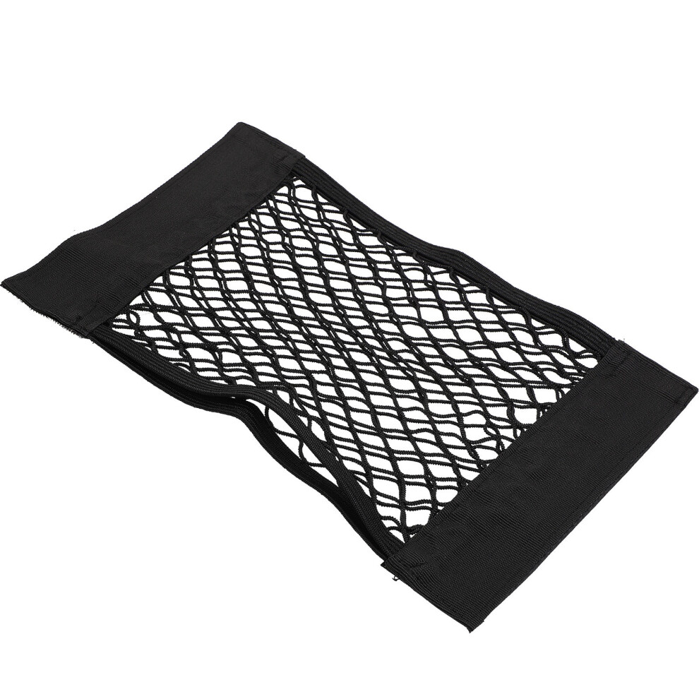 2Pcs Adhesive Car Storage Net Bags With Mesh Pockets For Organization 3301717412634