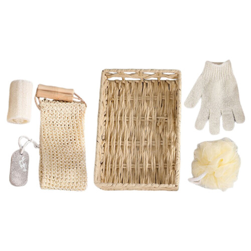 body cleaning tool set - body scrubber kit for bath - gift set