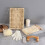 body cleaning tool set - body scrubber kit for bath - gift set 8