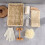 body cleaning tool set - body scrubber kit for bath - gift set 10