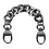 1Pc Durable Black Metal Bag Chain Replacement for Shoulder Bags 1