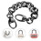 1Pc Durable Black Metal Bag Chain Replacement for Shoulder Bags 2