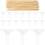 chocolate wrapper holder with truffle wrappers and bamboo sticks 2