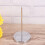 4pcs metal needle holder for menu invoice storage (silver) 7