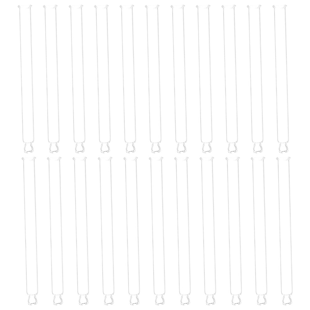 Villcase 60Pcs Transparent Glass Pipettes Essential Oil Droppers For Home Use