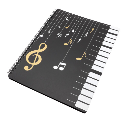 Raindrops Document Holder Piano Score Folder Notebook