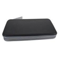 cd storage hard case 80-slot dvd pouch handheld disc organizer