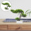 artificial bonsai tree realistic potted pine decoration 3