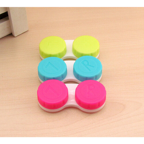 20pcs double-box lens cases bright color portable organizer 1