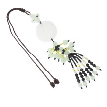 car ornament glass rearview mirror hanger decorative pendant