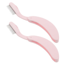2pcs portable makeup brushes for eyebrows, beauty tools for girls