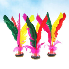 10pcs Chinese Jianzi Rubber Foot Kicking Shuttlecock