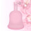 silicone leak-proof recyclable for home use pink s size 8