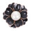 1St Alloy Broche Bloem Met Parel Effect Kleding 1