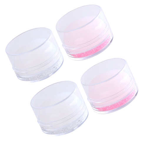 4pcs silicone manicure stampers for nail art printing tools