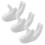 3pcs ceramic hand-shaped egg cup holder for soft boiled eggs, kitchen 11