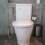 1Stk Toilettenspülgriff Langlebig, Und Messing, Silberfarben 11