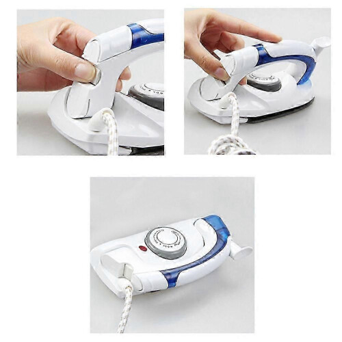 Bärbart mini-resestrykjärn med justerbar temperatur 1
