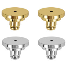 4pcs earring backs safety studs electroplate small earrings supplies