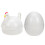 2pcs household egg steamed holder microwave oven shaped cup 3
