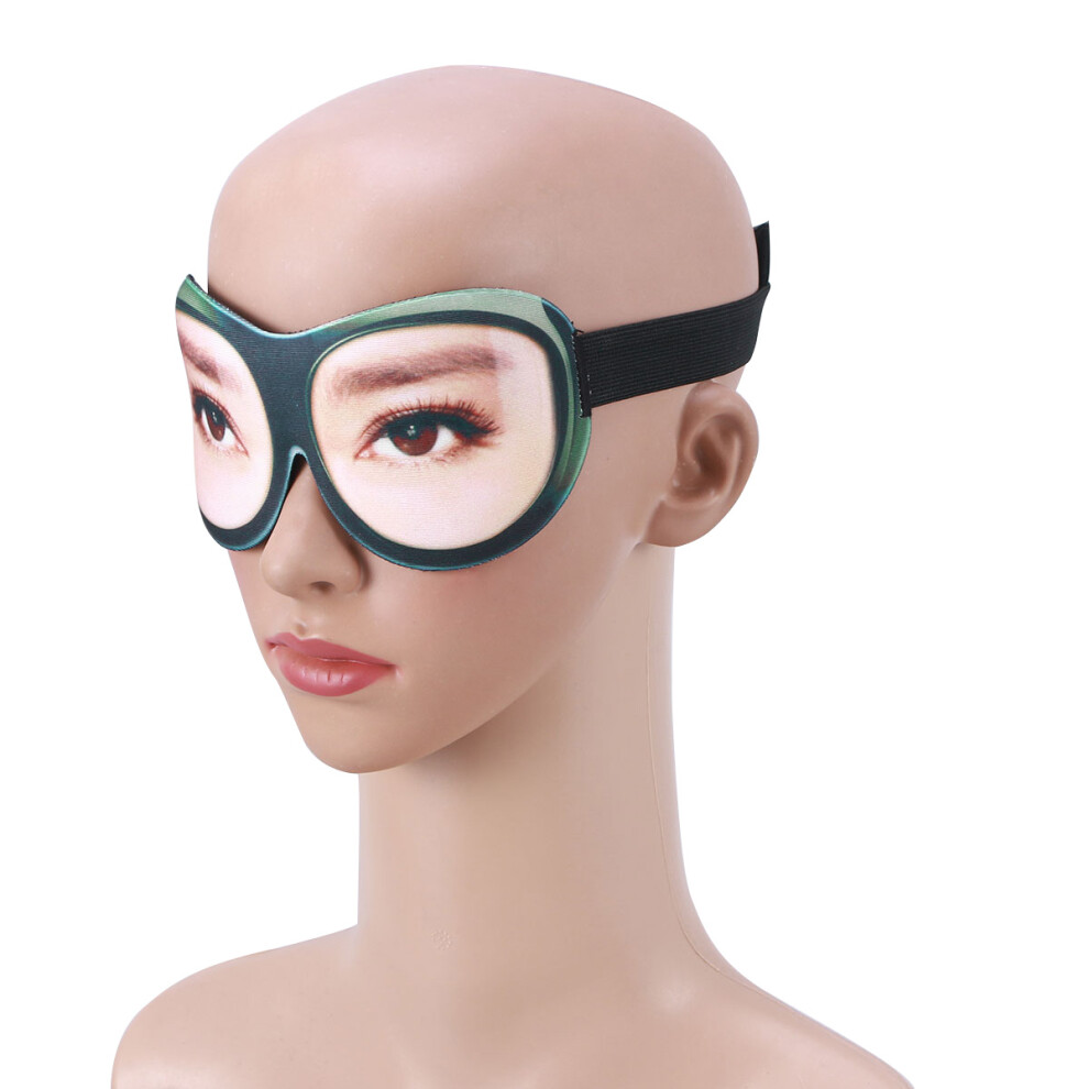 Inoomp 3D Funny Eyeshade Sleep Mask Breathable For Travel Nap And Deep Sleep