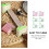 6pcs Cake Lifters Plastic Adjustable Cake Leveler For Bakers 10