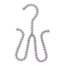 White ABS Shoes Drying Holder Double Hooks Hanging Shoe Rack