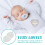 6 pcs heart pacifier boxes, dustproof baby pacifier cases 7